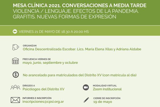 Mesa Clínica 2021