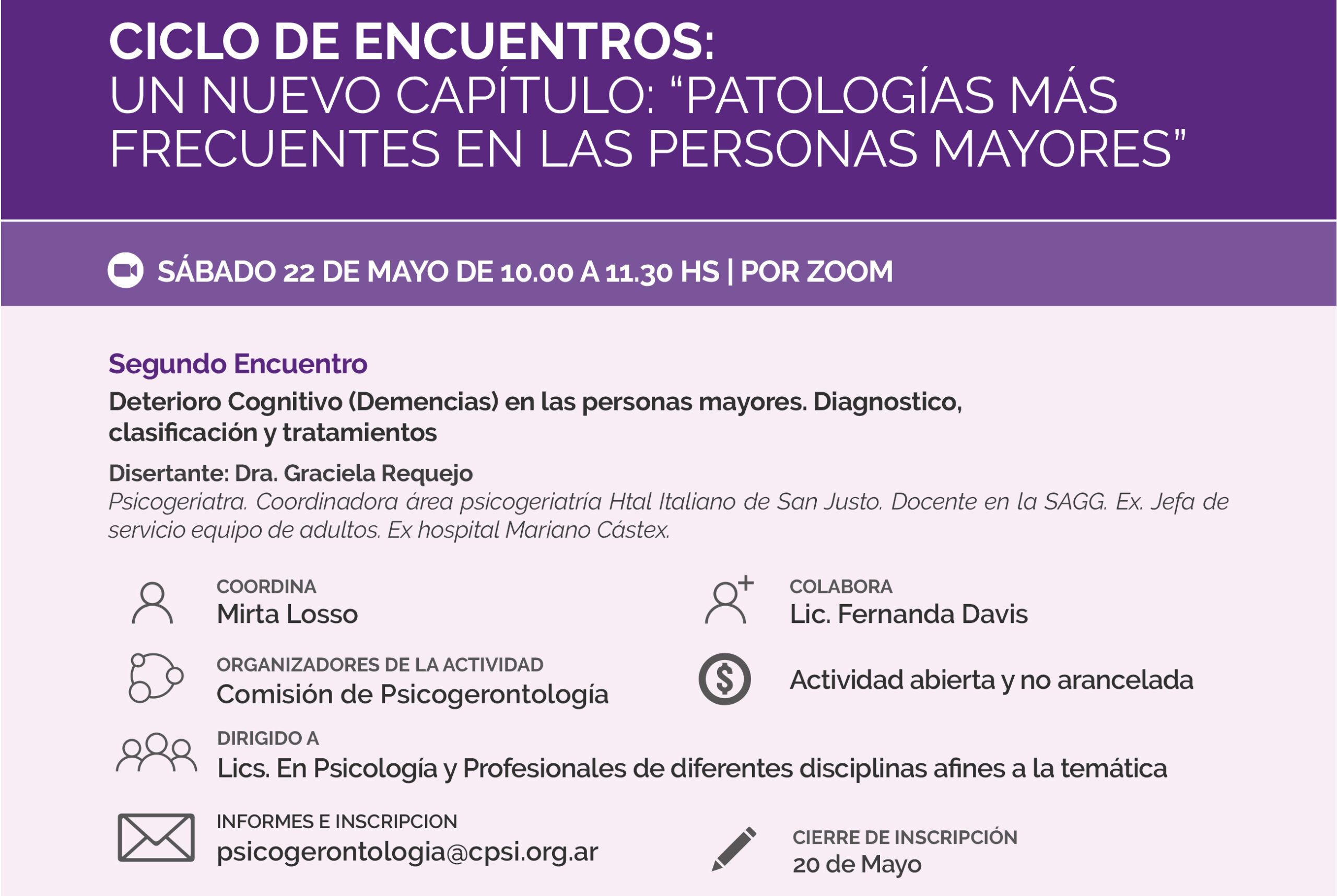 Ciclo de encuentros