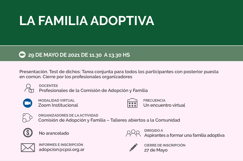 La familia adoptiva