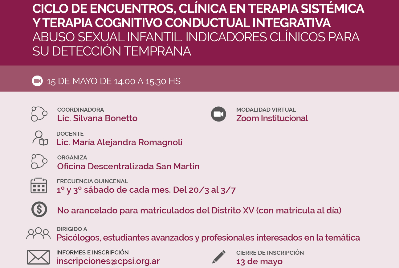 Ciclo de encuentros