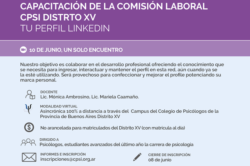 Capacitación