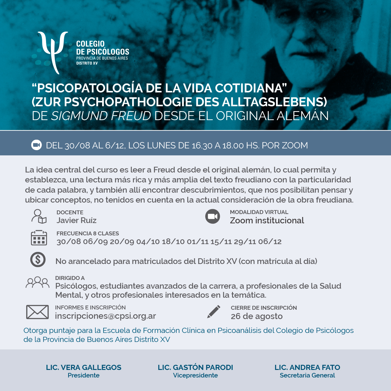 Psicopatología de la vida…