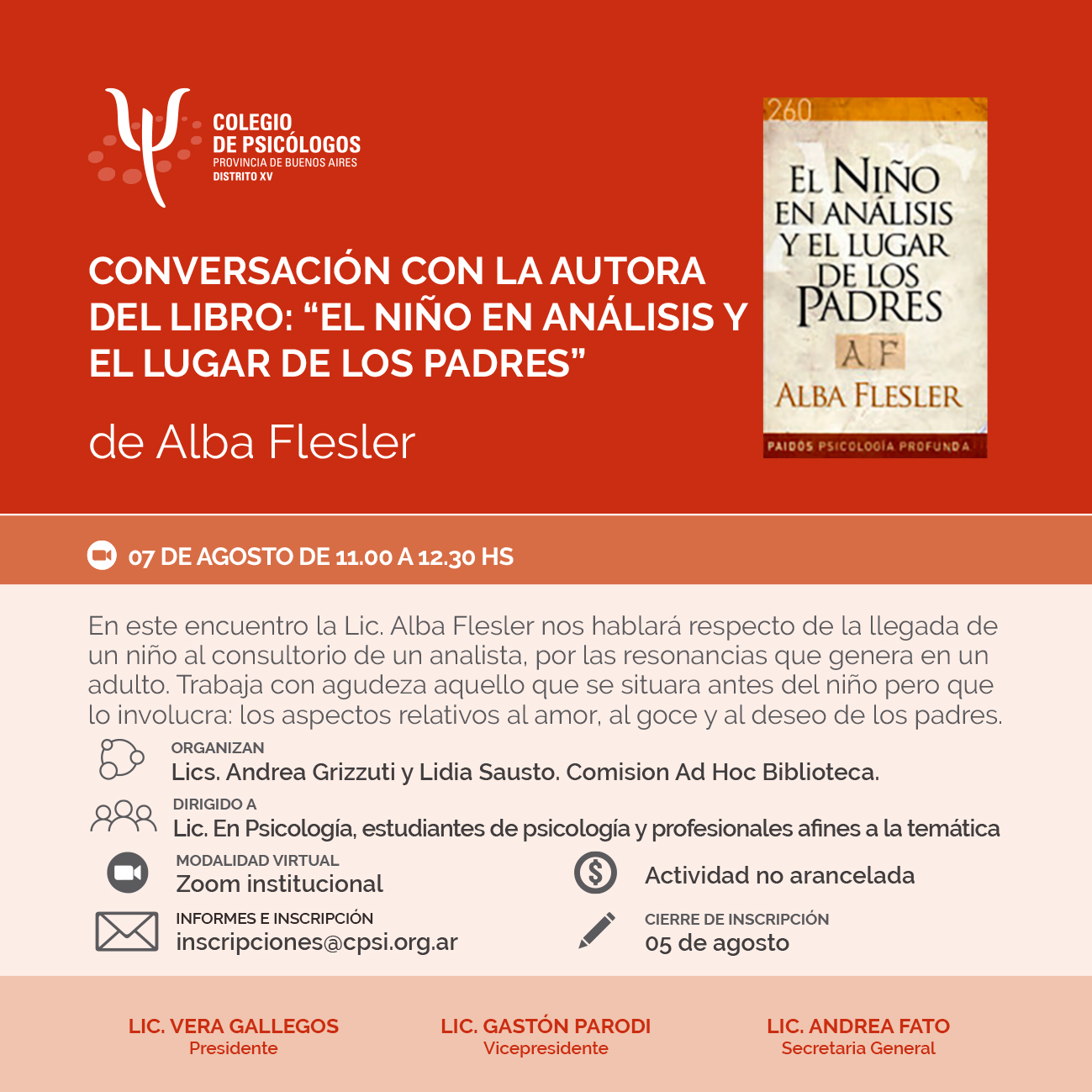 Conversación con la autora