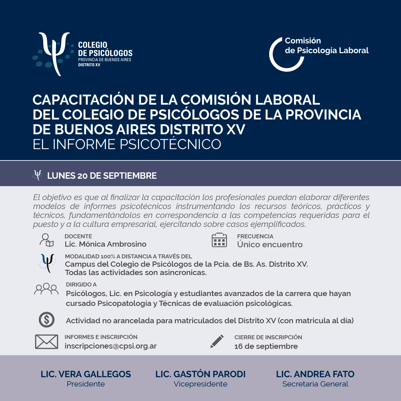 Capacitación