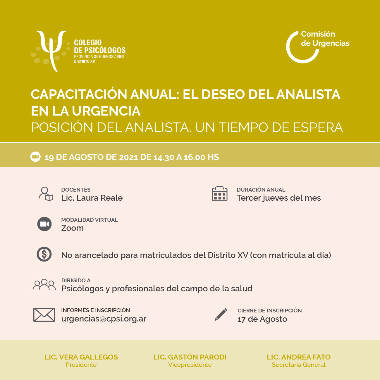 Capacitación Anual