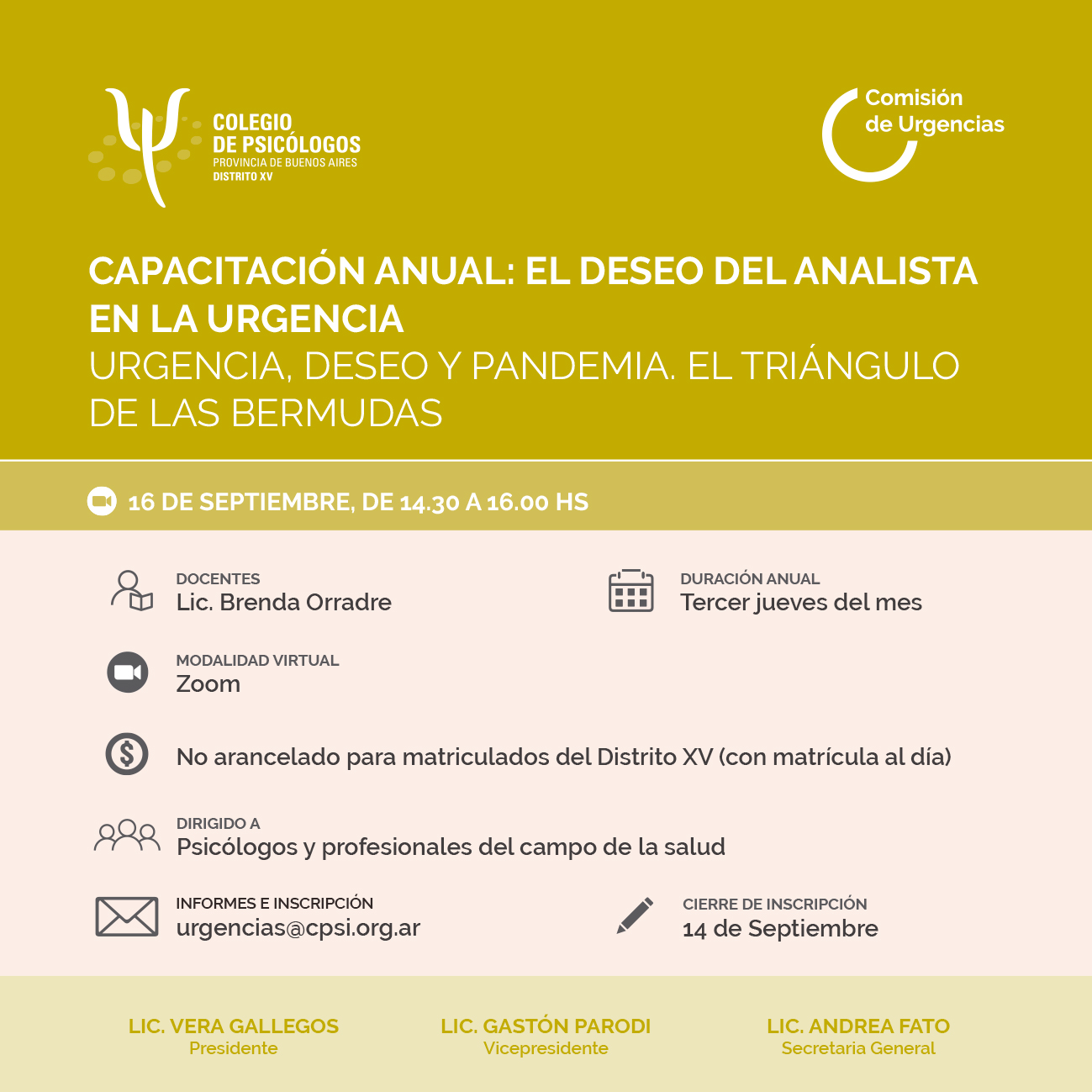 Capacitación anual