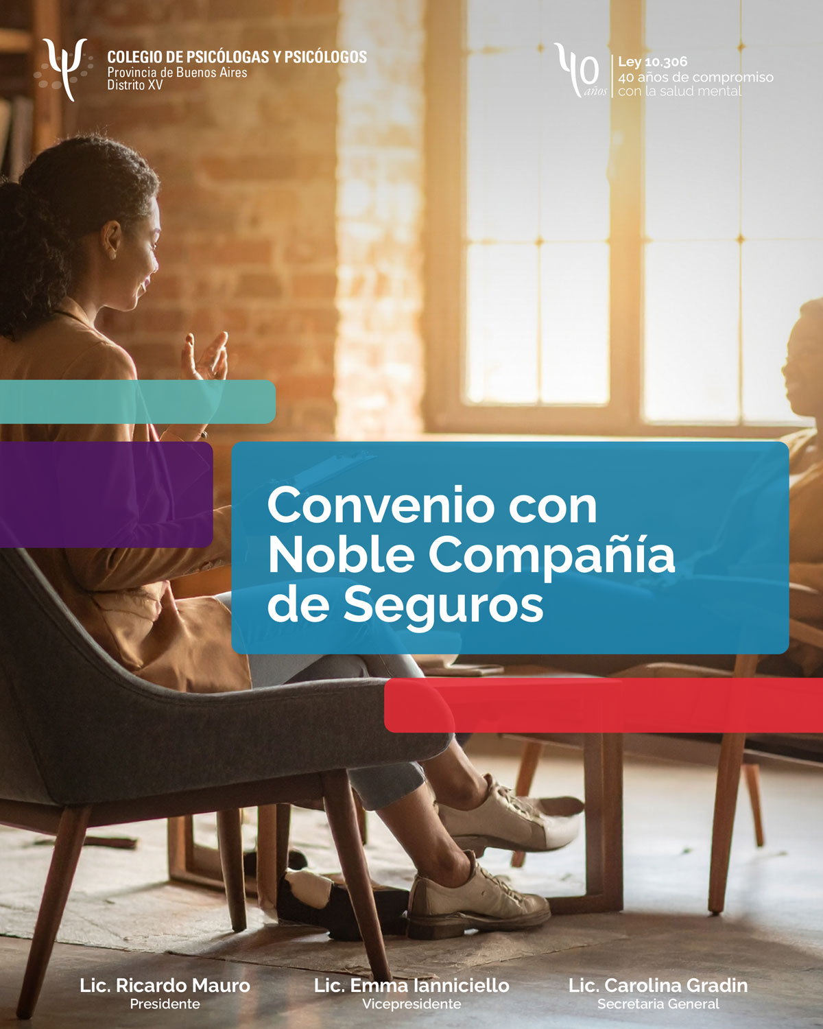 Convenio con Noble Compañía  de Seguros